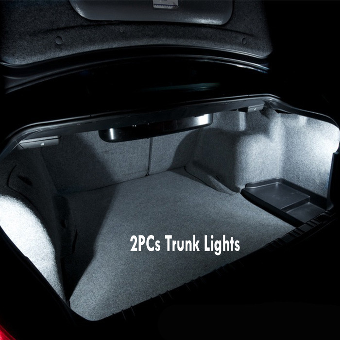 18Pc Super White Car Interior LED Light Bulb Kit for 2001-2004 Toyota Sequoia