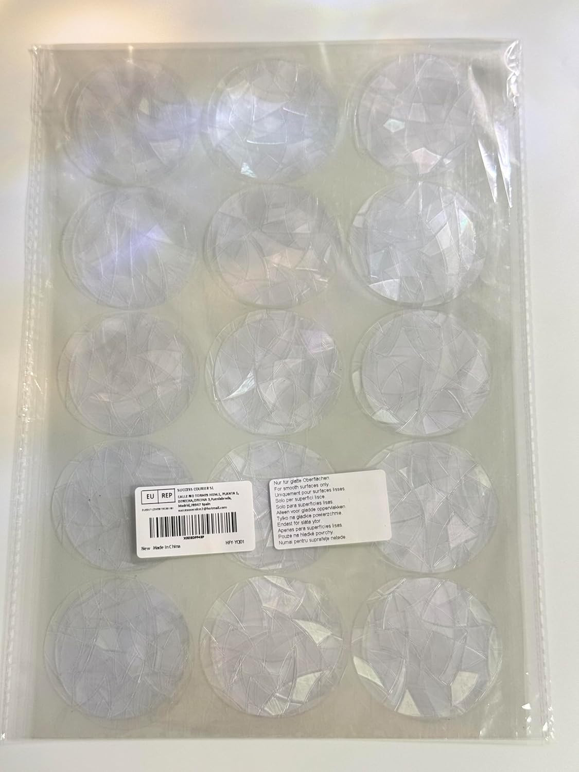 90 Pcs Circle Window Decals to Prevent Bird Strikes - Anti-Collision Window S...
