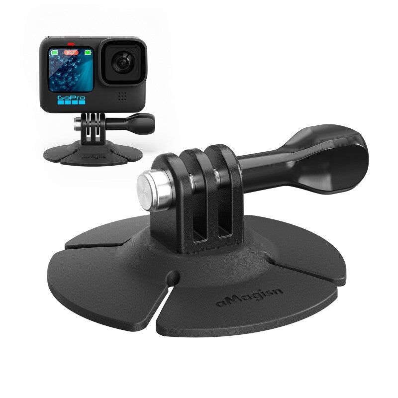 aMagisn Flex Adhesive Base for DJI/GoPro/Insta360 Action Camera Helmets