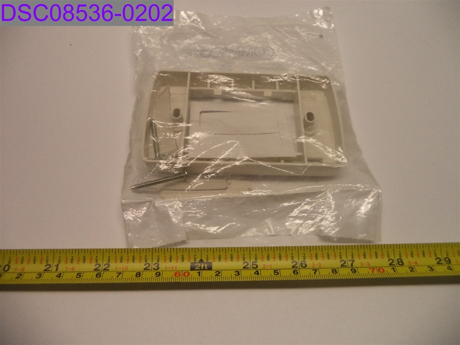 Qty = 4: Commscope Flexible Faceplate White M13FP-262 P/N 7600100258