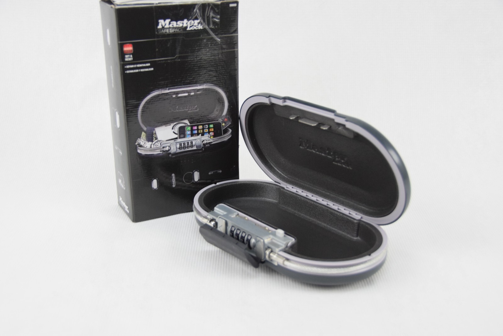 Master Lock 5900D Set Your Own Combination Lock Portable Safe