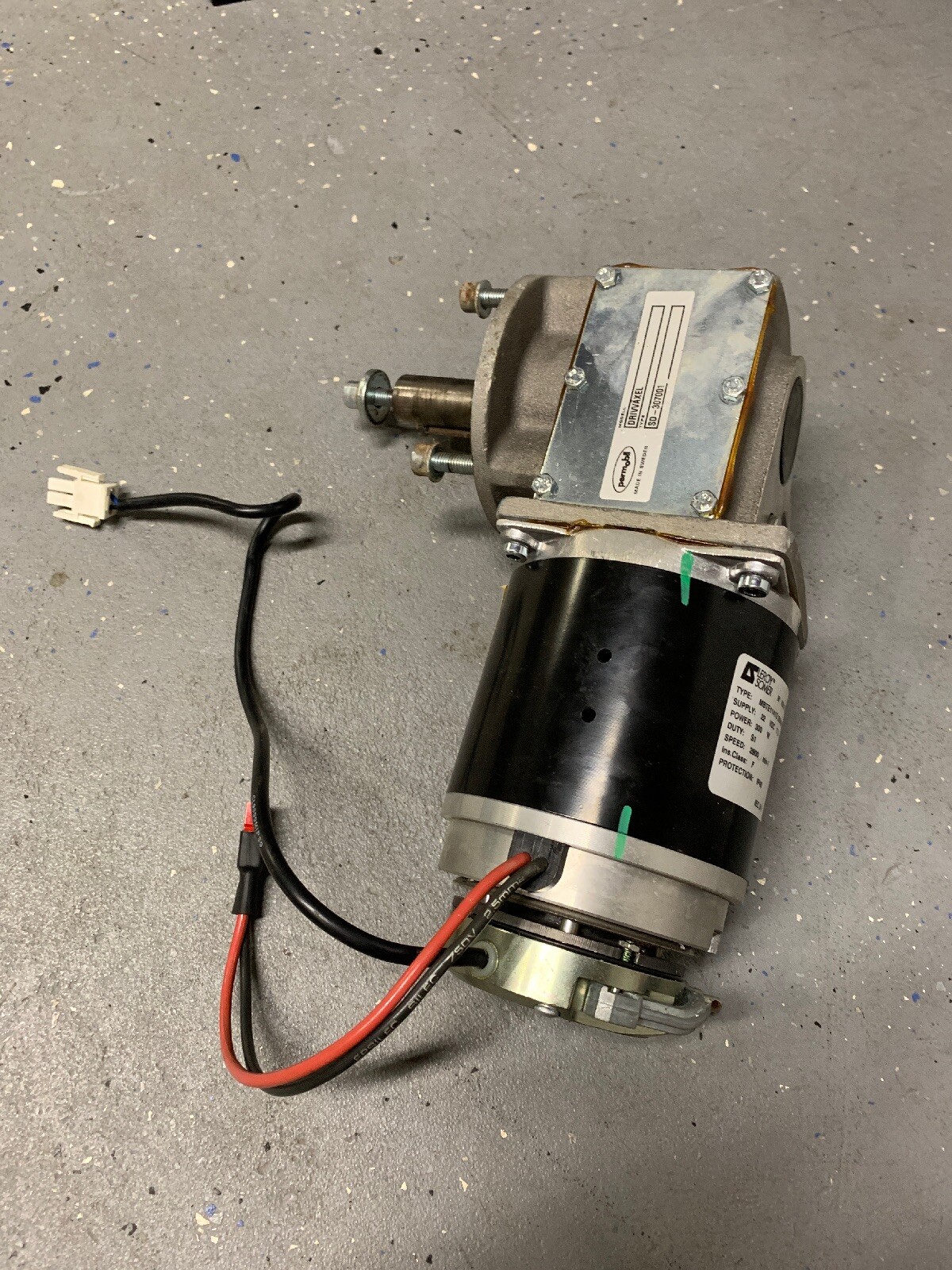 Permobile Wheelchair Motor SK35-26 91894342 Drivvaxel SD-307001, Parts, As Is