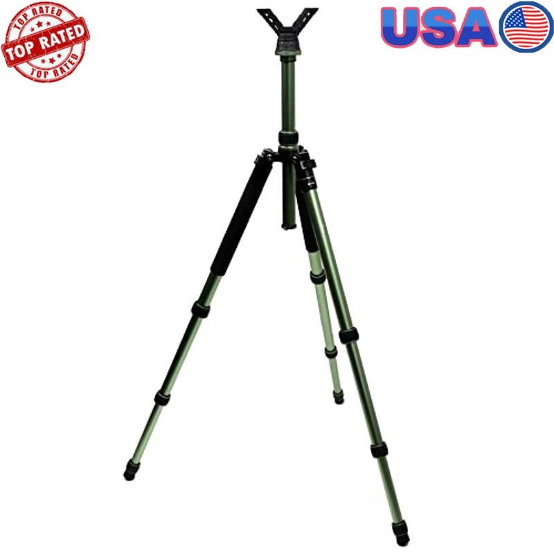 3-in-1 Hunting Tripod Stand Shooting Stick Gun Ri