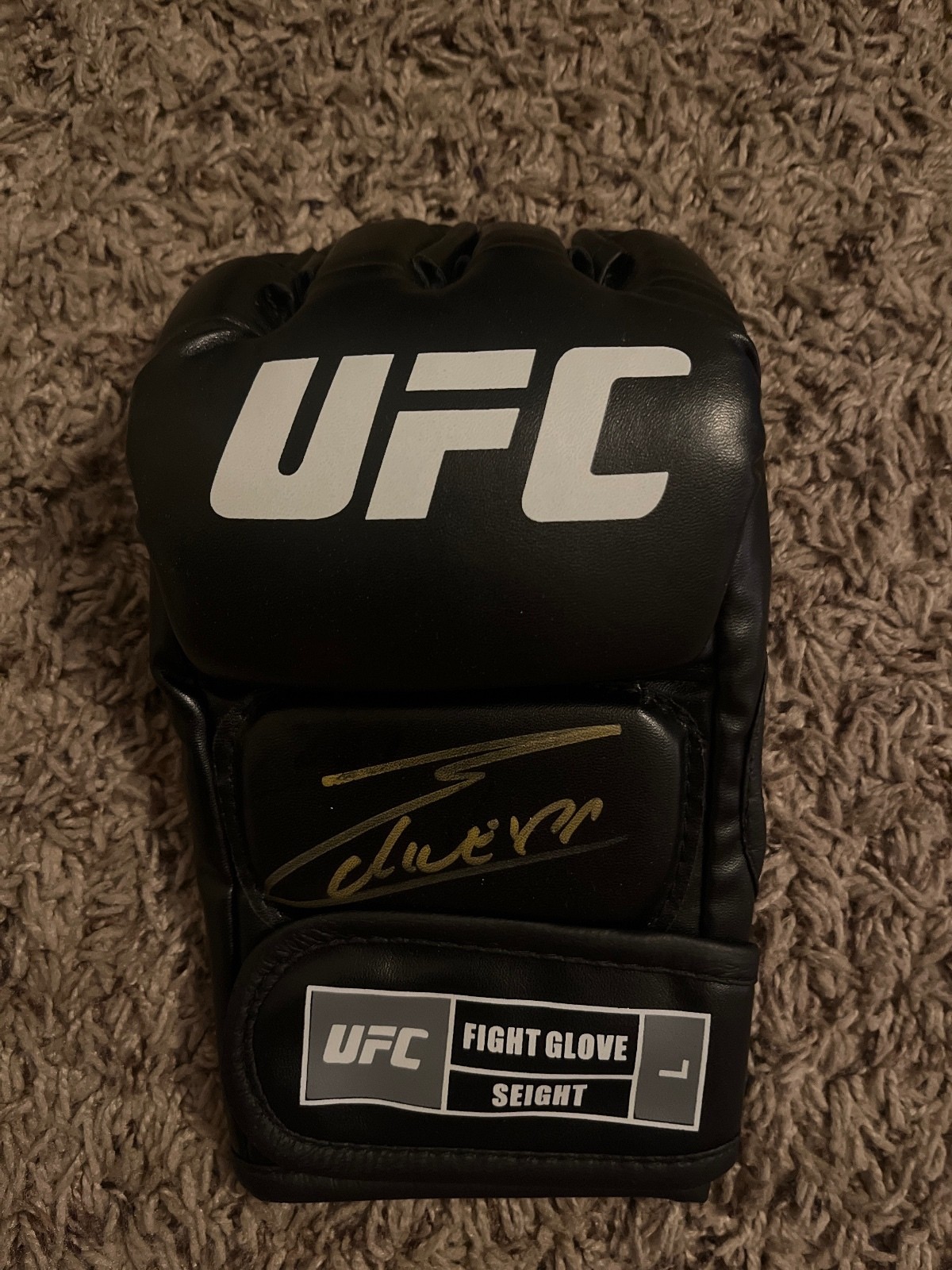 Charles Oliveira Signed UFC Glove with PSA Certfication