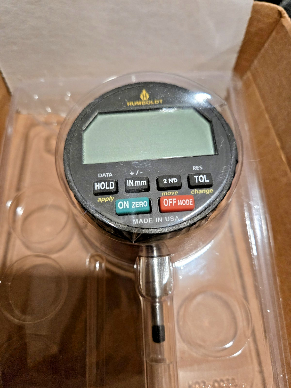 Humboldt Electronic/Digital Dial Indicator VRS3500-0-16 HM-4471.025