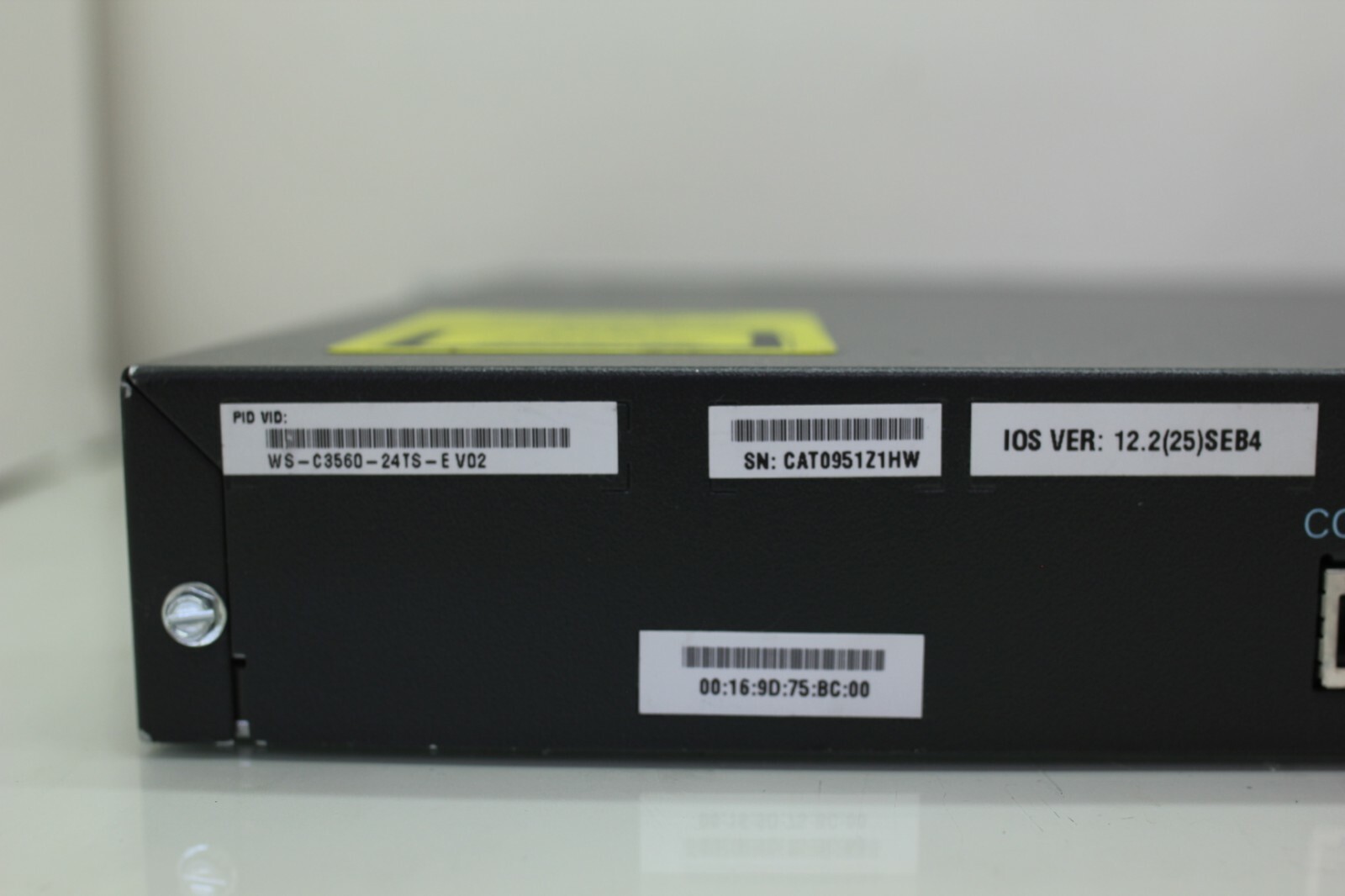 Cisco Catalyst (WSC356024TSE) 24-Ports External Switch Managed