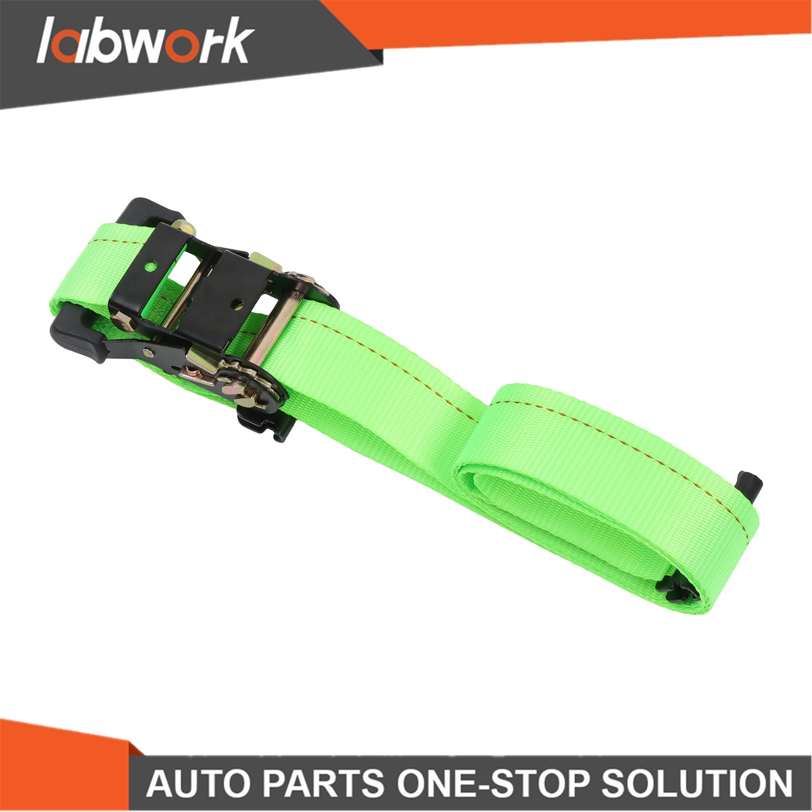 Labwork Heavy Duty Wheel Chock Tie Down Straps Set (4PK) For ATV UTV