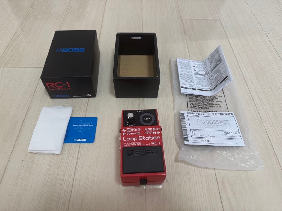 BOSS RC-1 Loop Station Looper Unused