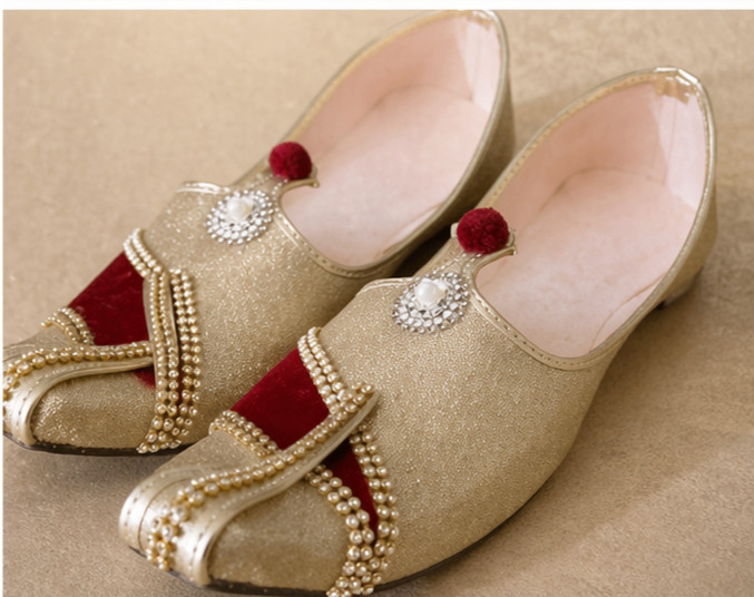 Men Jutties Shoes Indian Handmade Leather Mojari Loafers Slip On Khussa US 6-9
