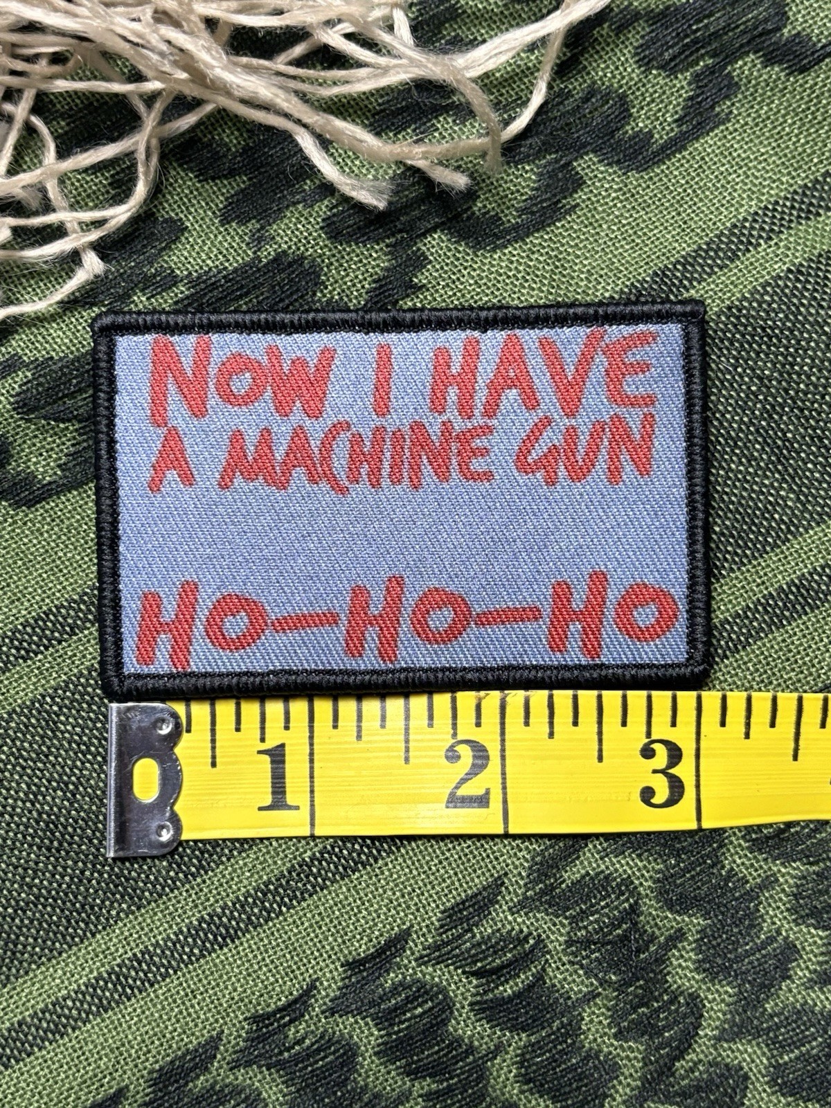 Nakatomi Die Hard Funny… Morale Patch ~3x2” Hook & loop Tactical Gear Patch