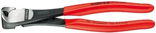 KNIPEX 67 01 140 5,51" High Leverage End Cutting Nippers