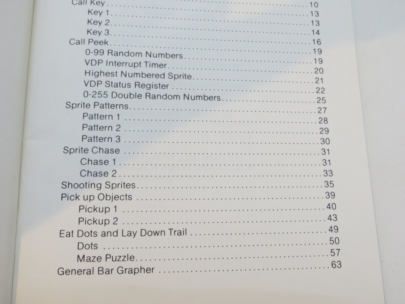 SMART PROGRAMMING GUIDE FOR SPRITES 1983 computer book