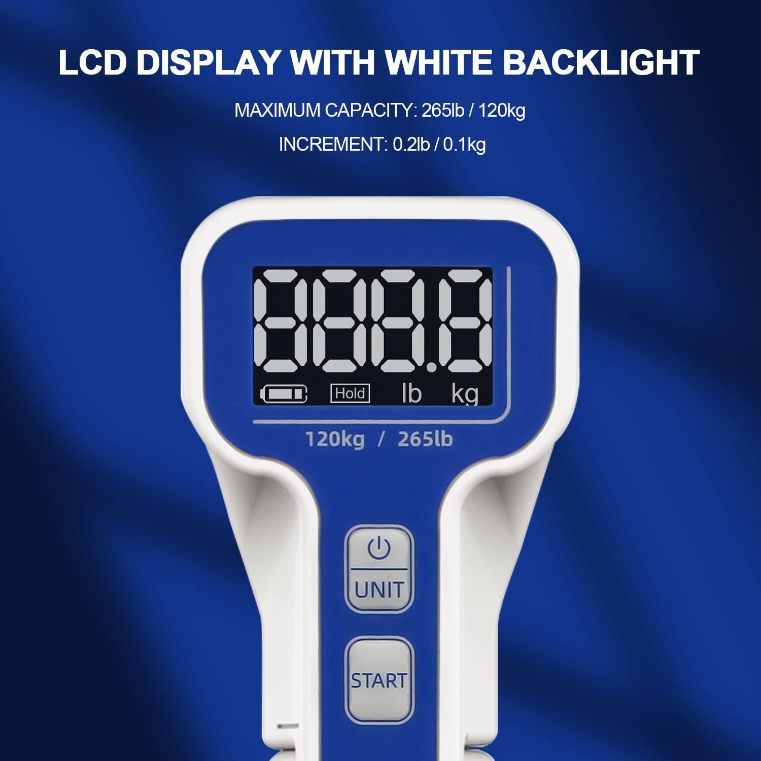 265Lb Hand Grip Tester Bundle 198 Lb Digital Hand Dynamometer Electronic Hand...