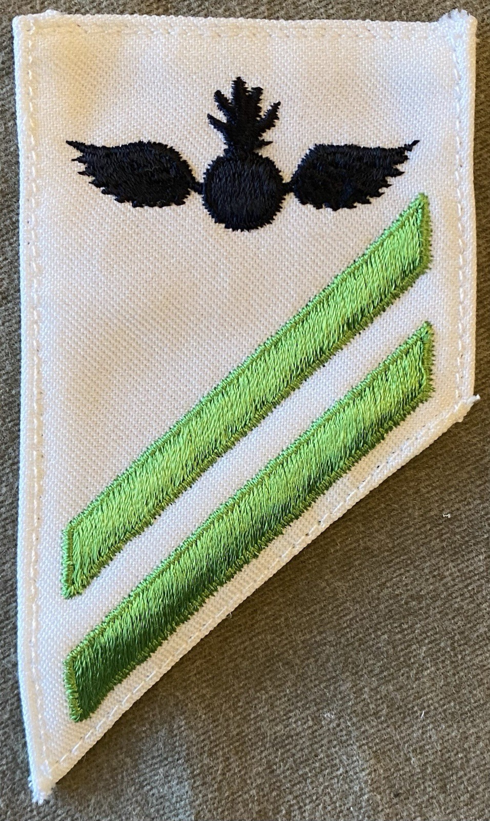 US Navy Rate Aviation Ordnanceman Airman Apprentice Patch E-2 Striker USN AOAA