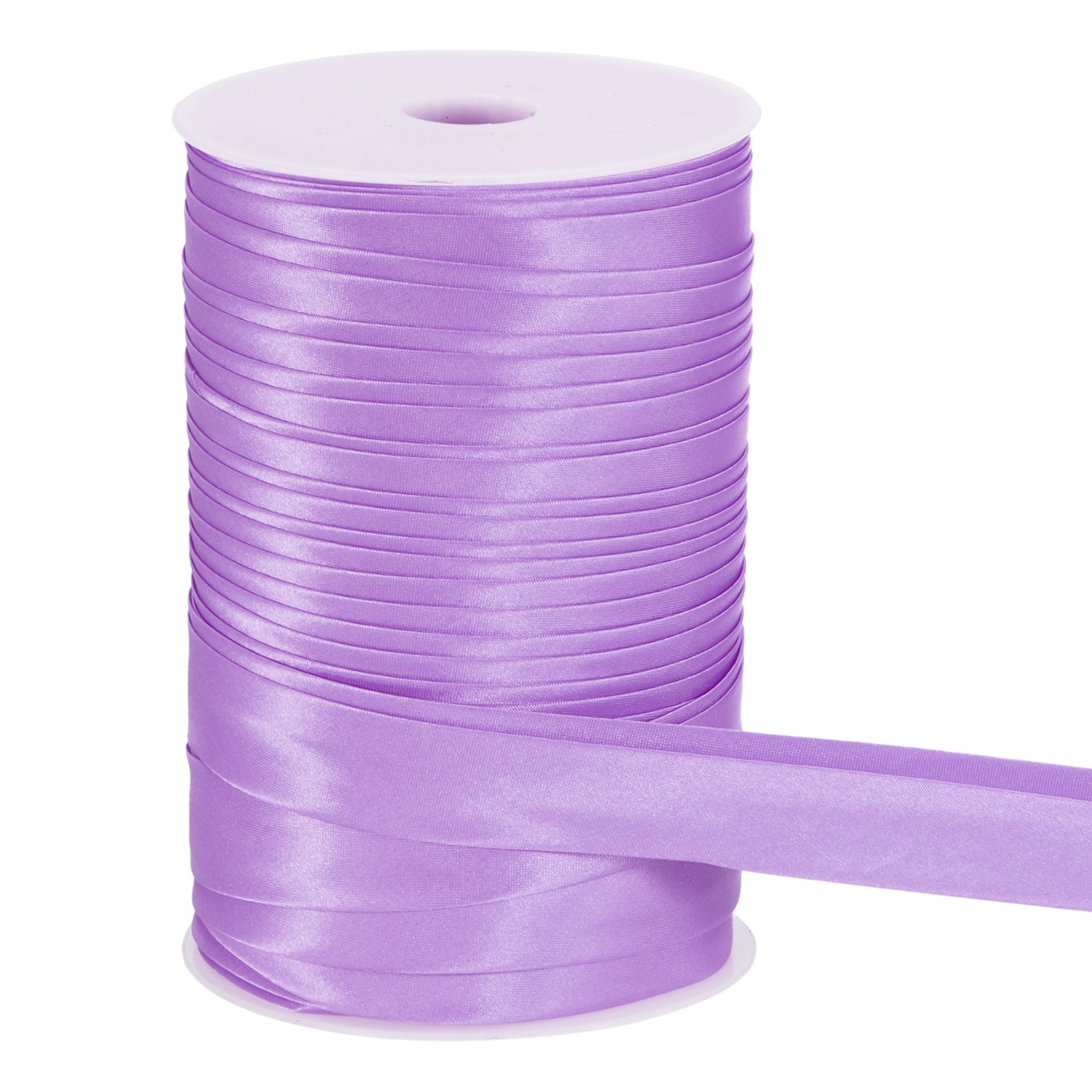 1 Inch x 55 Yards Double Fold Bias Tape for Sewing DIY Craft Light Purple