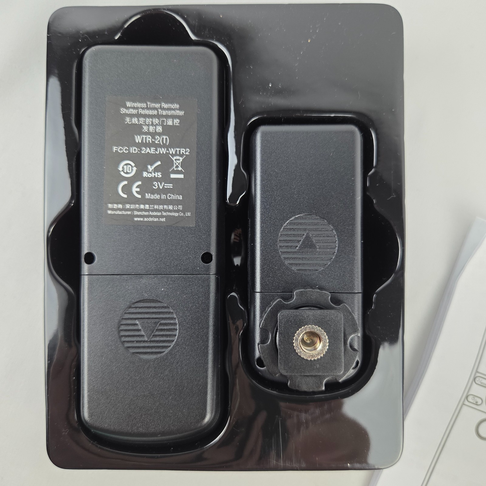 AODELAN Camera Wireless Shutter Release Timer Remote Control (WTR-2)