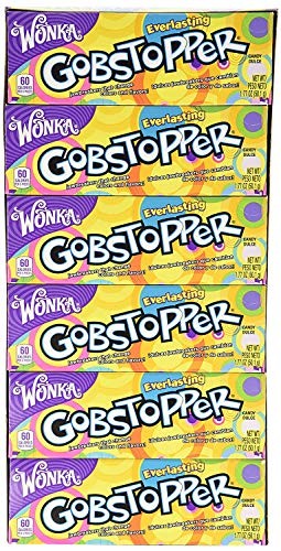 Gobstopper Everlasting Candy, Jawbreaker Candy, 1.77 Ounce Treat-Size Theater...