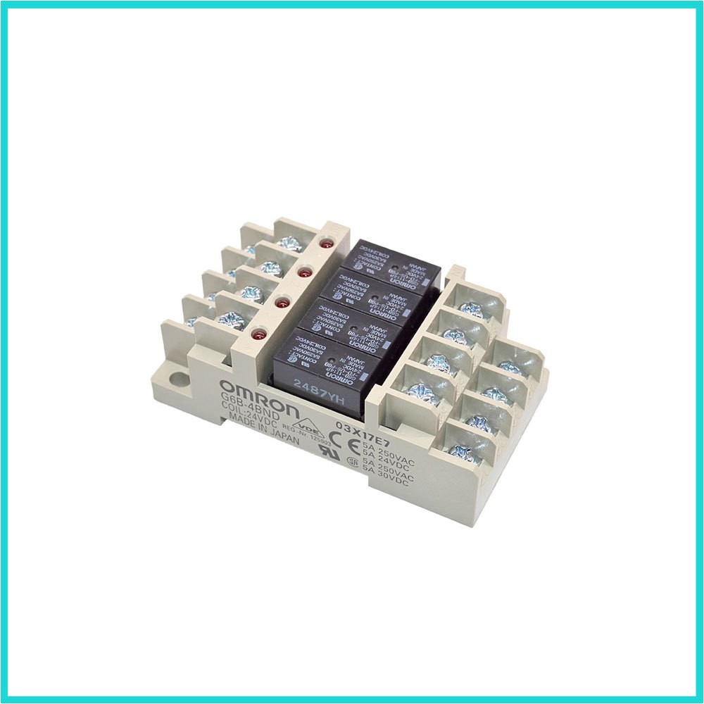 New in box Omron relay base G6B-4BND G6B-48BND DC5V DC12V DC24V fast shipping