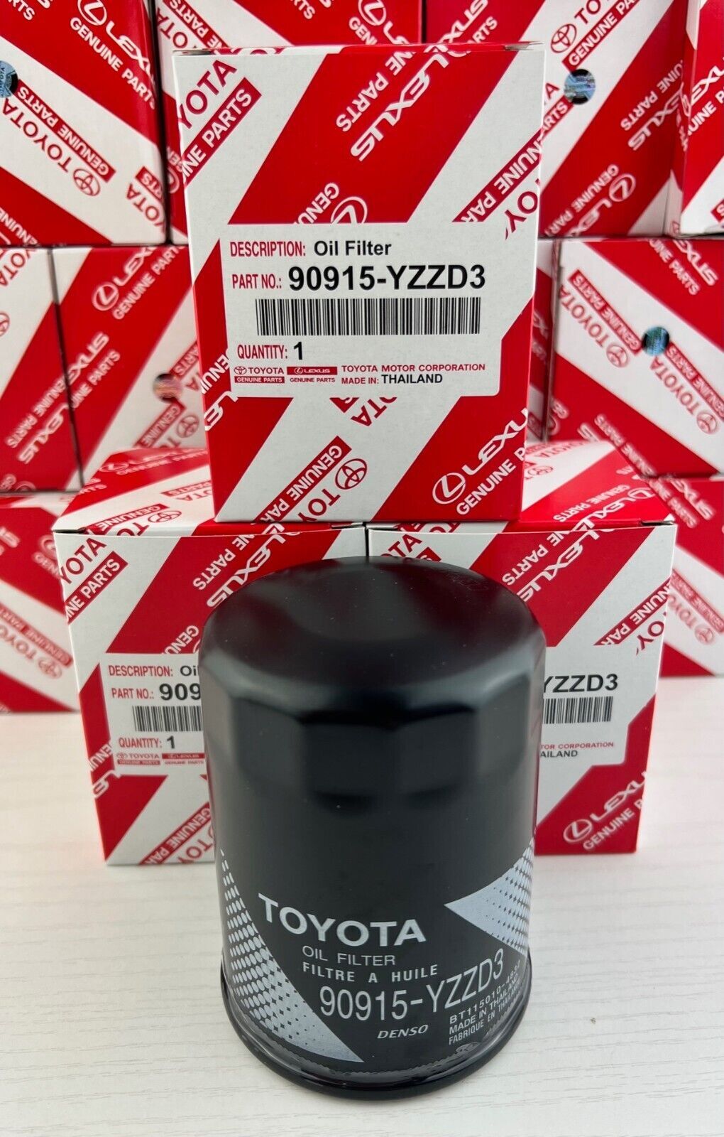 3 New For Toyota Lexus Oil Filter 90915-YZZD3 4Runner Tundra Tacoma Set of 3