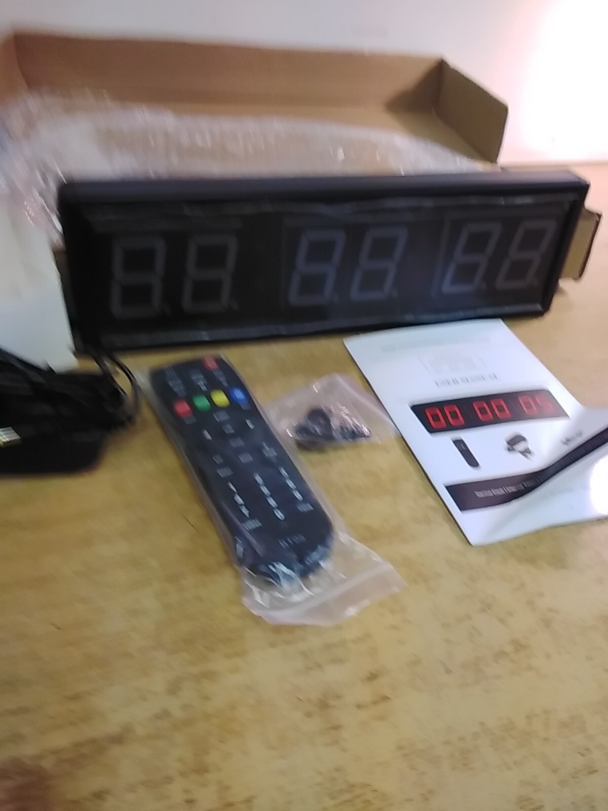 BTBSIGN 2.3" Digital Normal Clock/ Interval Timer/ Countdown Time/ Count-Up/...