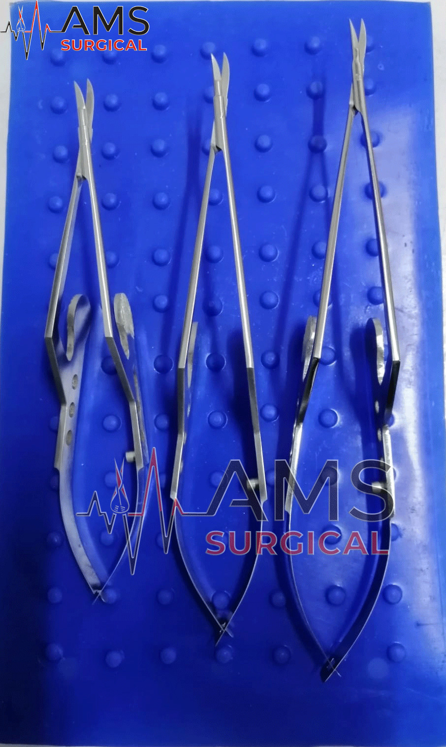Kamiyama Micro Scissor 16,18,20cm Neurosurgery Bayonet Handle German A+ Quality