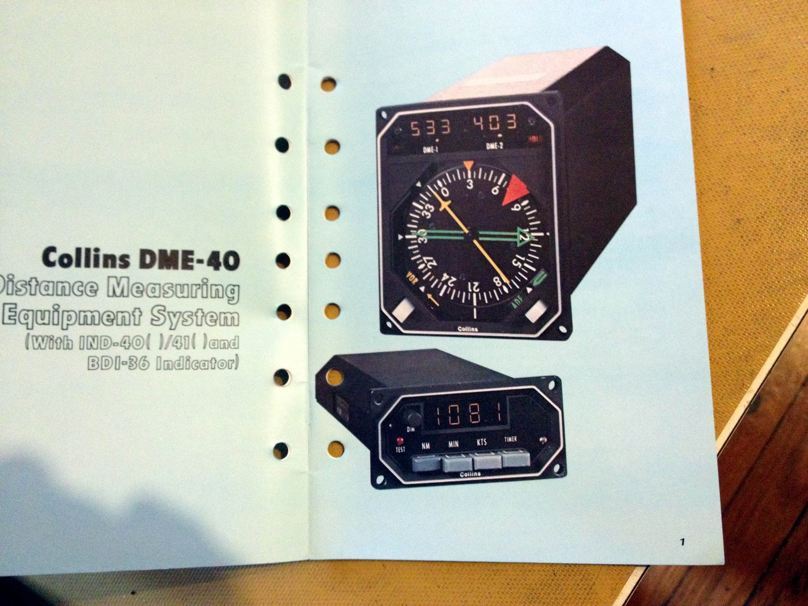 Collins DME-40 Pilot's Guide