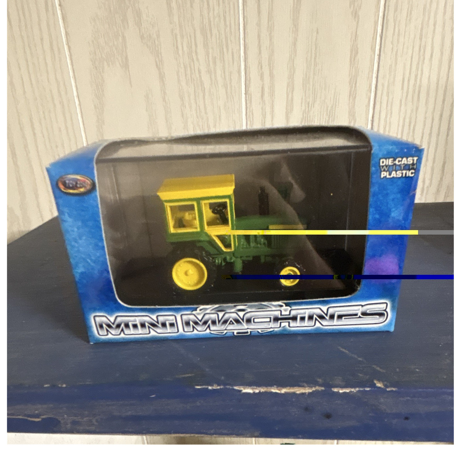 Toy Zone Mini Machines Field Pro Harvest Diecast Tractor Green Yellow