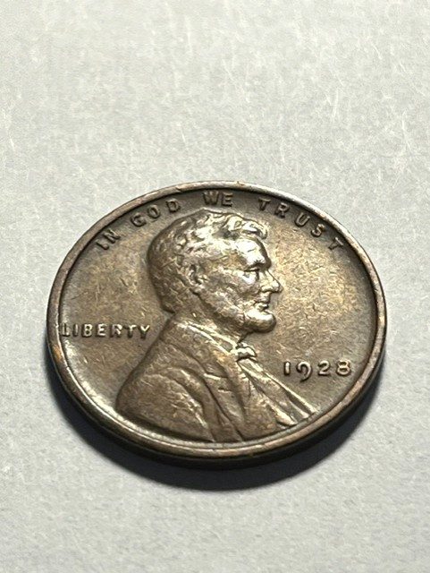 1928-P Lincoln Wheat Cent/VF++ #20420-2