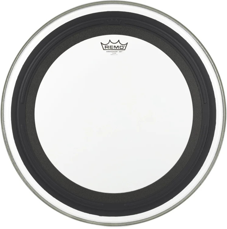 Remo Ambassador SMT Clear Bass Drumhead - 20 inch