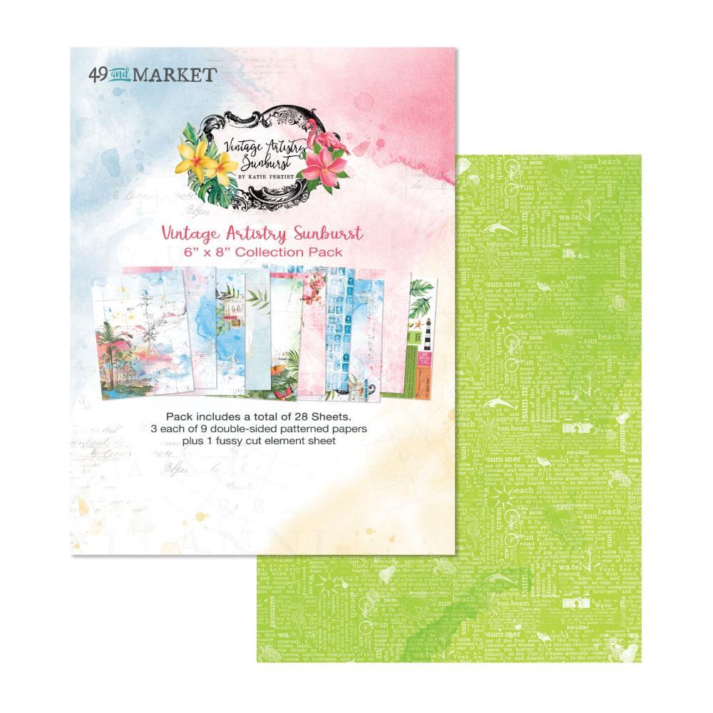 49 & Market 6x8 Collection Pack- Vintage Artistry Sunburst, SUN24654
