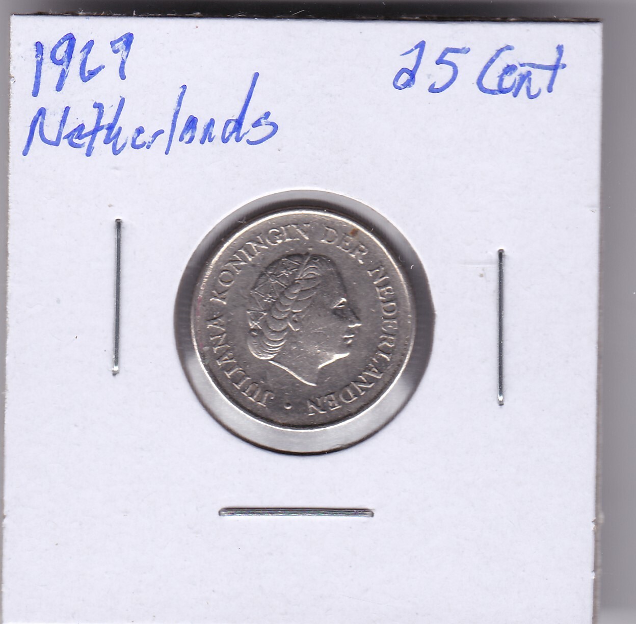 1969 Netherlands 25 Cent