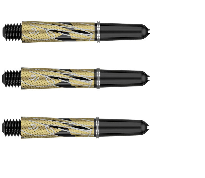 SHORT PHIL TAYLOR ICON PRO GRIP DART STEMS / SHAFTS BY TARGET 41mm