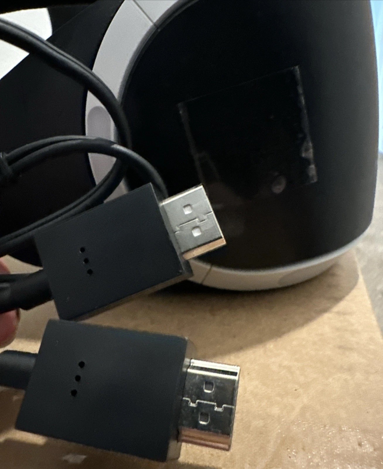 Sony PlayStation VR Headset PSVR CUH-ZVR1 PS4 PS5 V1 Untested For Parts Repair