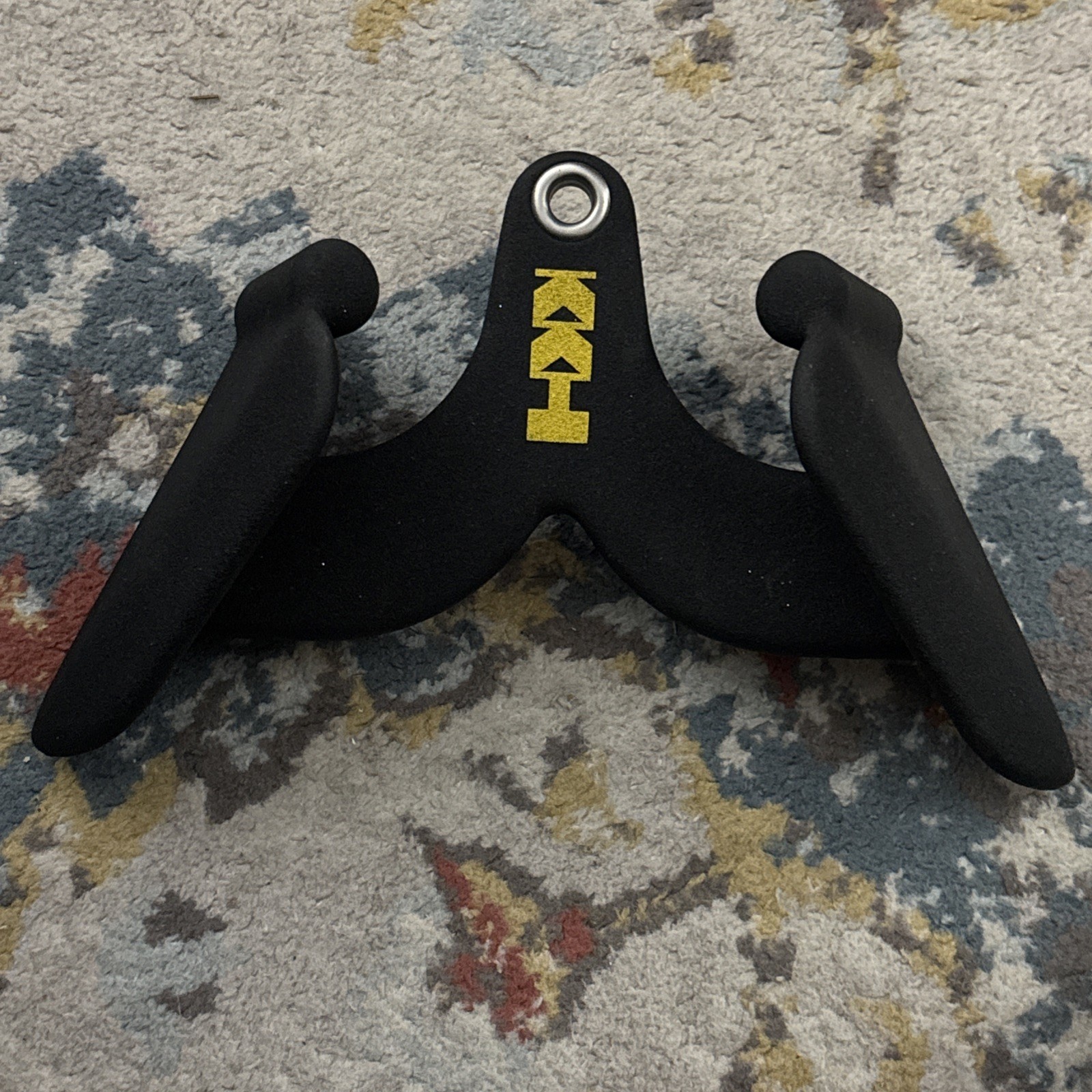 Home Gym Fitness Rowing T-bar V-bar Pulley Cable Machine Attachment, Bicep Cu...