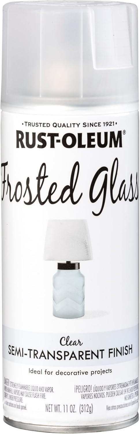 1903830 Frosted Glass Spray Paint for Decorative Look, 11 Ounce