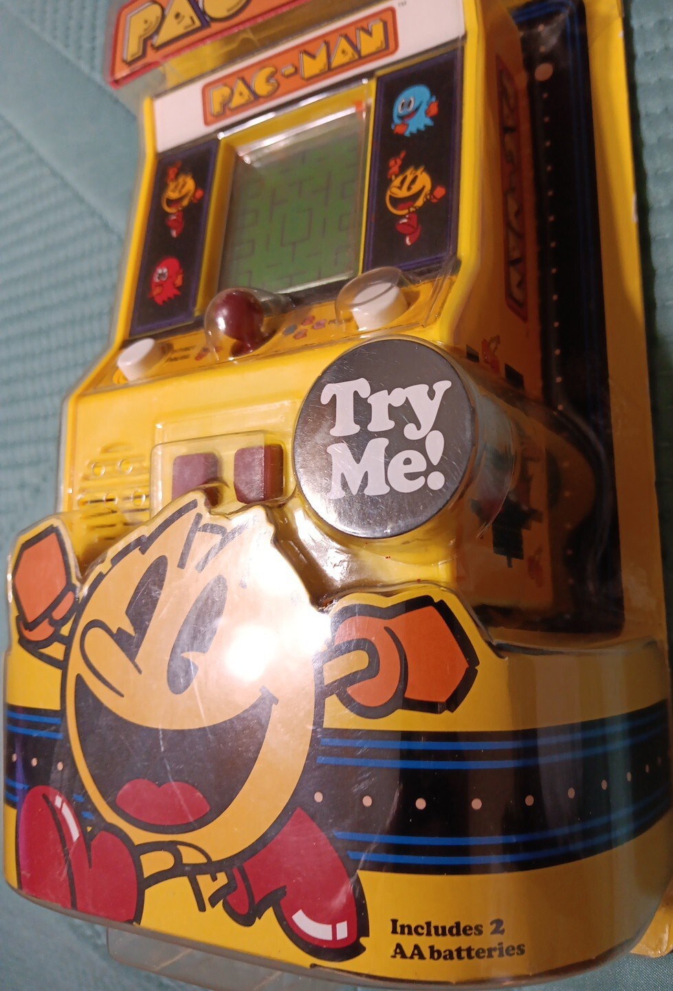 Pac Man Classic Arcade Gameplay Mini Game Unopened Handheld Works