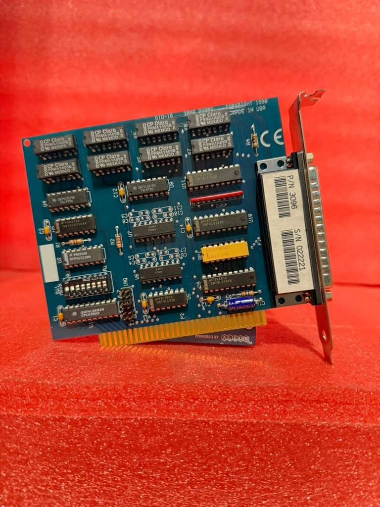 SEALEVEL DIO-16 3096 8-BIT ISA digital I/O interface card PC XT
