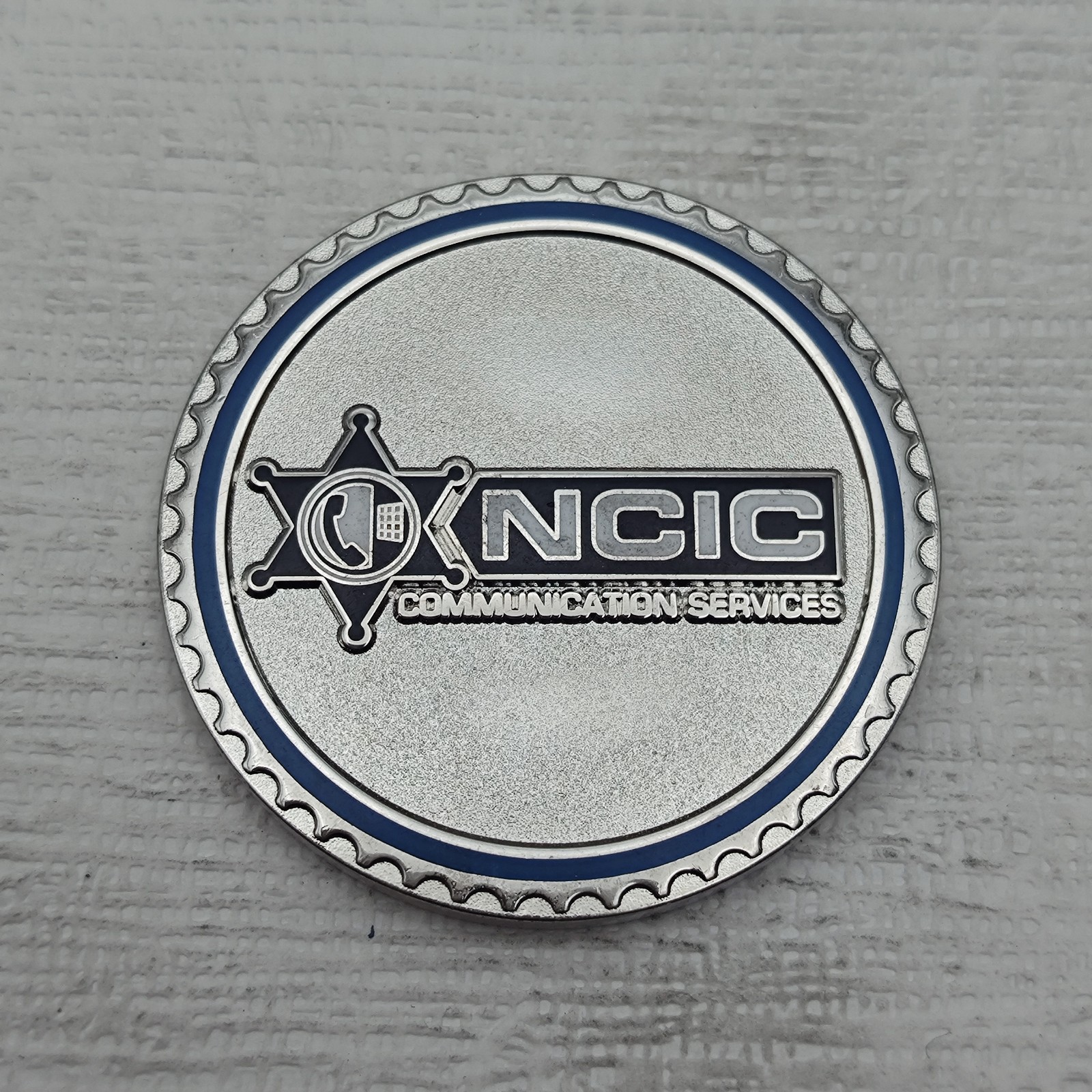 NCIC Communication Services Challenge Coin