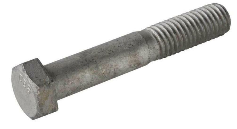 1/2" x 10" Galvanized Hex Bolts (50) Bulk Wholesale Lot