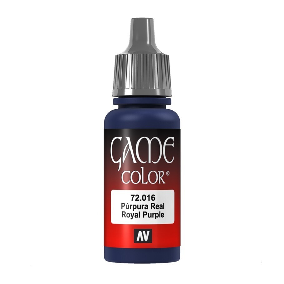 ROYAL PURPLE Vallejo Game Color Paint 72.016 (17 ml/0.57 oz bottle)