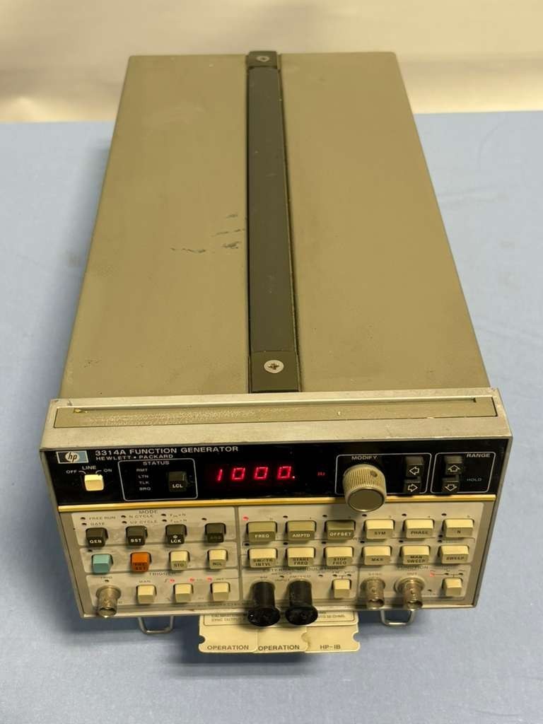 HP Hewlett Packard Function Generator Unit Model 3314A