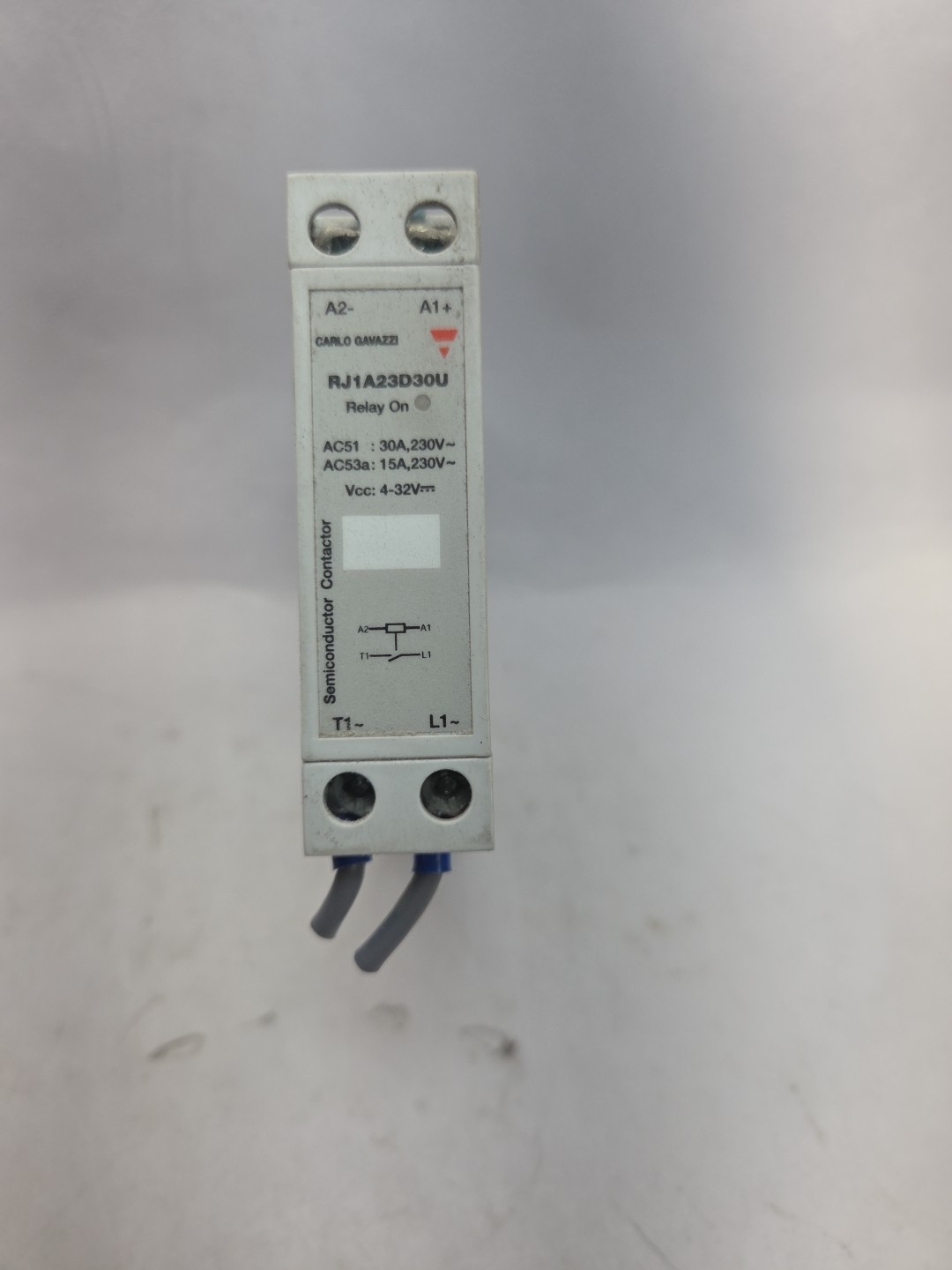 Carlo Gavazzi RJ1A23D30U Solid State Relay SSR 4-32VDC Coil, 230VAC 30A Rating
