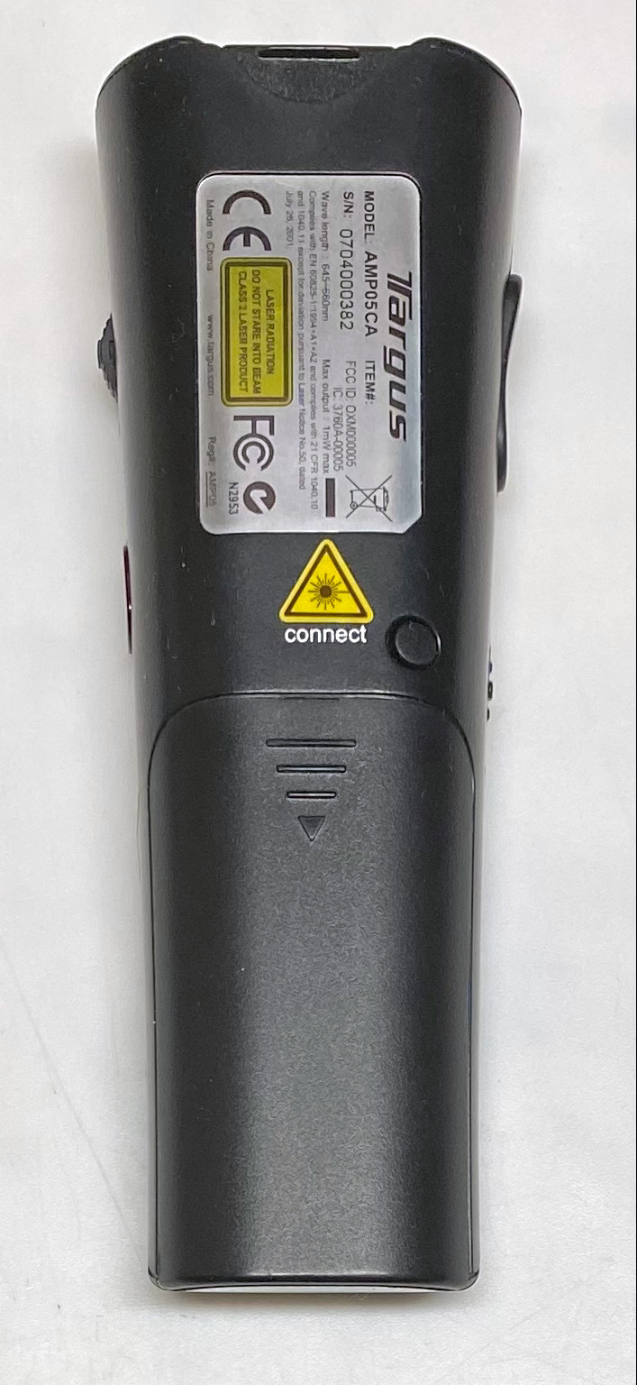 Targus Voice Recording Presenter with Laser Pointer - AMP05CA