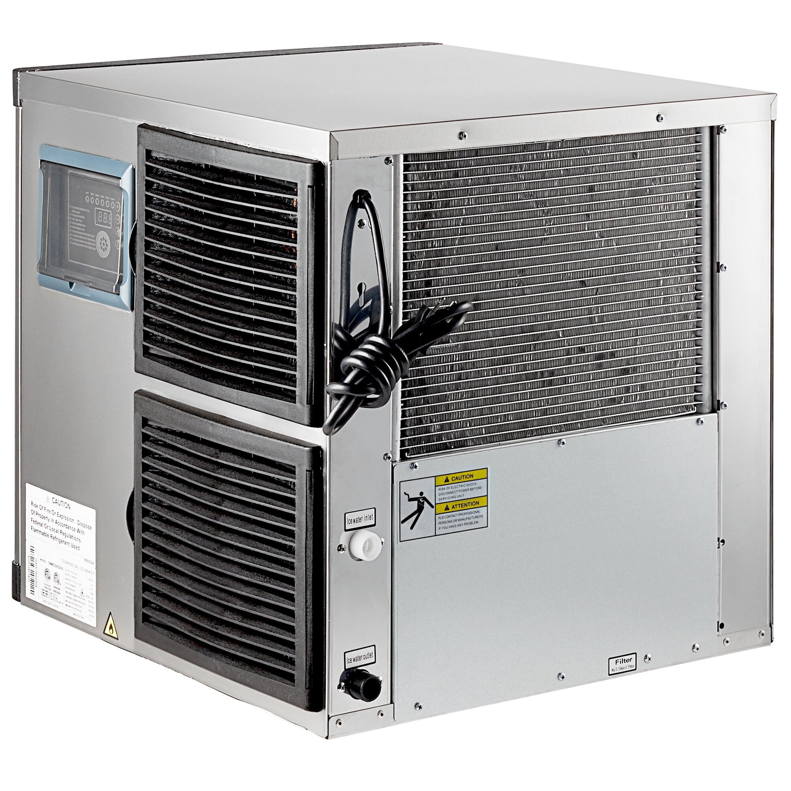 22" Air Cooled Modular Half Cube Ice Machine - 420 lb.