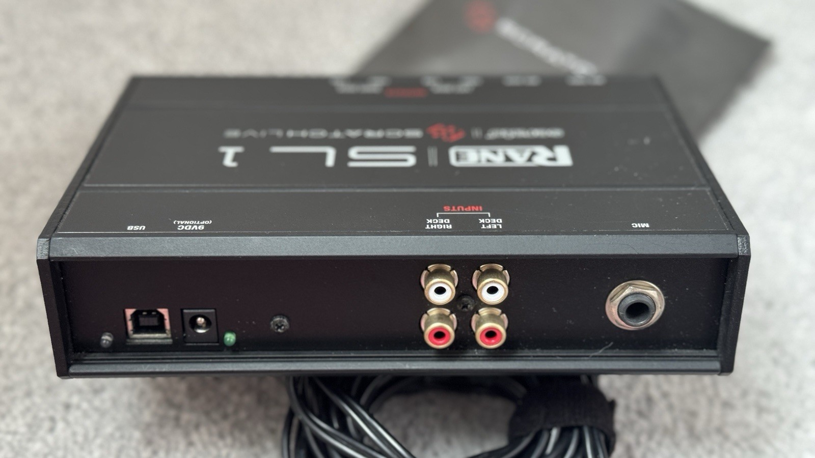 Rane SL1 Serato Scratch Live DVS Interface w/ Control Vinyl, CD & Cables