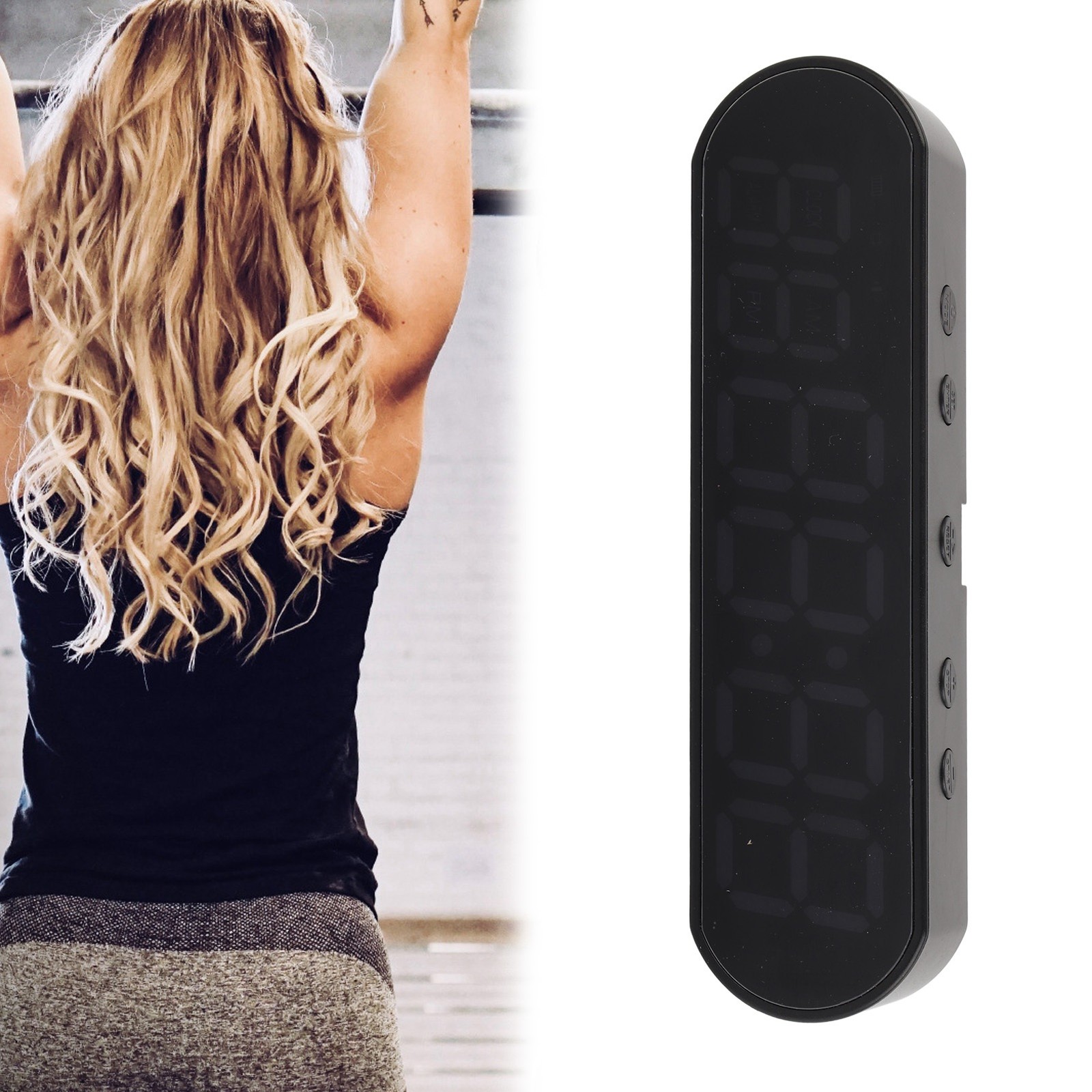 Portable Gym Timer Versatile Interval Workout Alarm Clock For Fitness Sports New