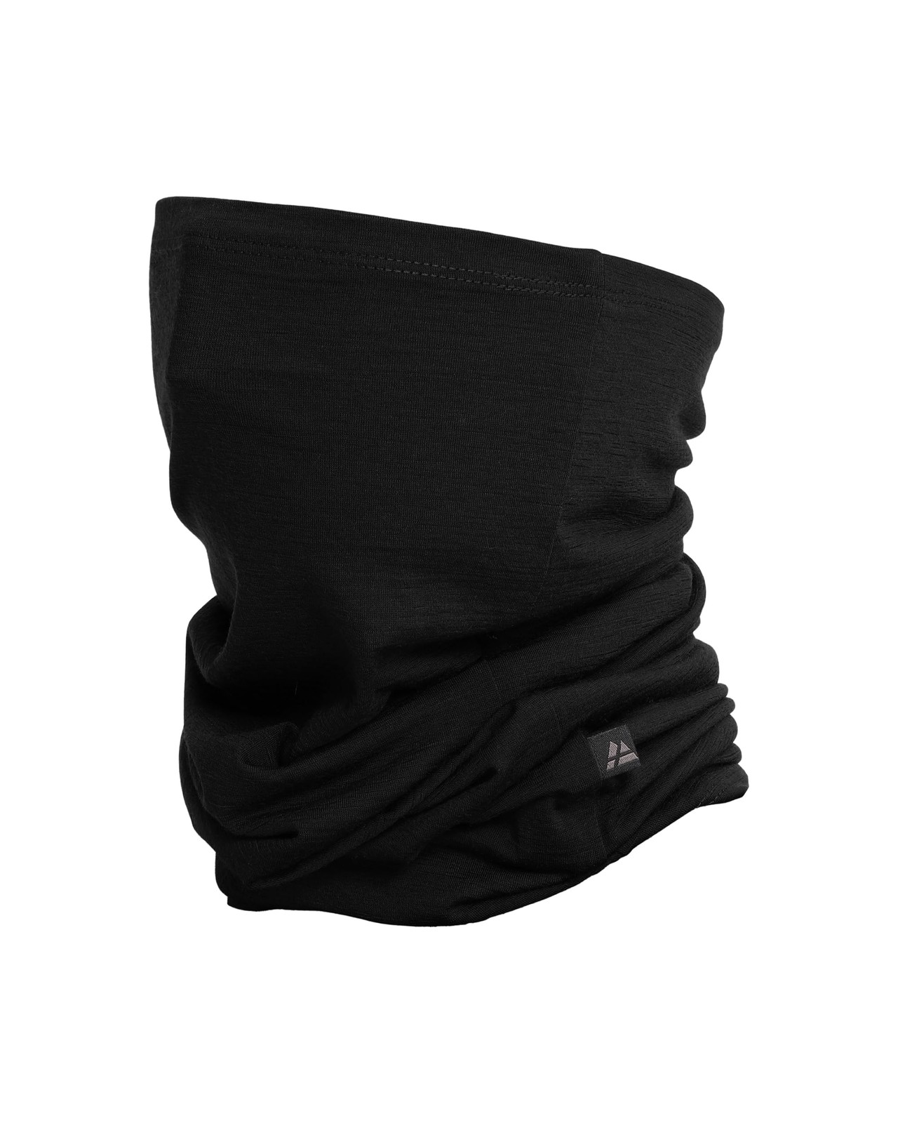 DANISH ENDURANCE 100% Merino Wool Snood Lightweight Neck Gaiter Unisex Black One