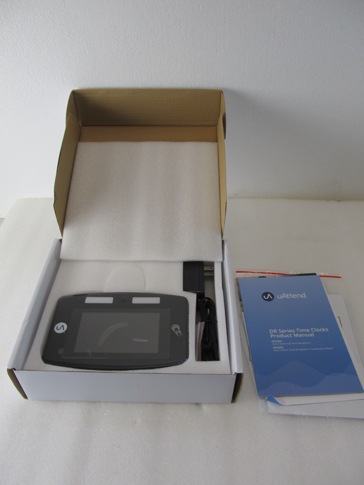 uAttend DR2000 Touch-Free Voice Control and Facial Recognition Time Clock System