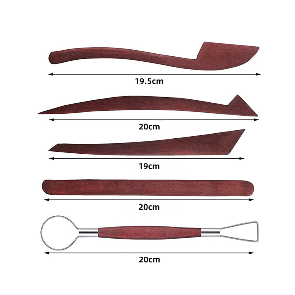 12pcs Clay Sculpting Tools Ceramic DIY Pottery Carving Tool for Beginners