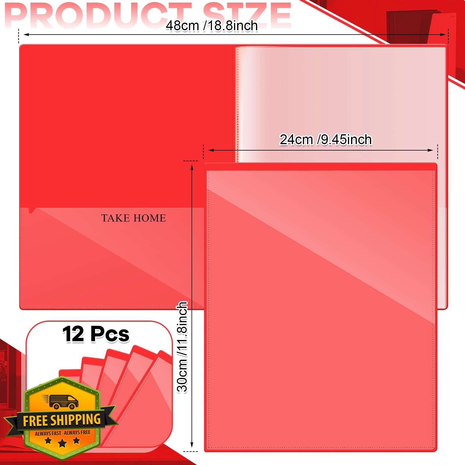 Henoyso 12 Red Folders